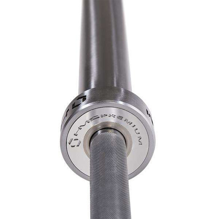 HMS PREMIUM GO1100 1100KG - 17-60-007 - Gryf olimpijski + ZG1500 golden zaciski Lock Jaw (2 szt)