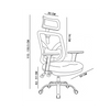 Fotel ergonomiczny ANGEL biurowy obrotowy jOkasta