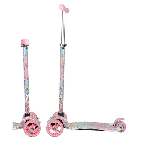 HULAJNOGA 3 KOŁOWA  BALANSOWA ENERO MAXI UNICORN