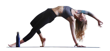 GAIAM - 59181 - Kostka do jogi z pianki niebieska