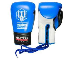 Rękawice bokserskie skórzane sznurowane RBT-600 8 oz