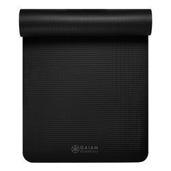 GAIAM MATA FITNESS 10 MM Z PASKIEM CZARNA 63319