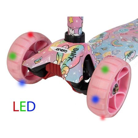 HULAJNOGA 3 KOŁOWA  BALANSOWA ENERO MAXI UNICORN