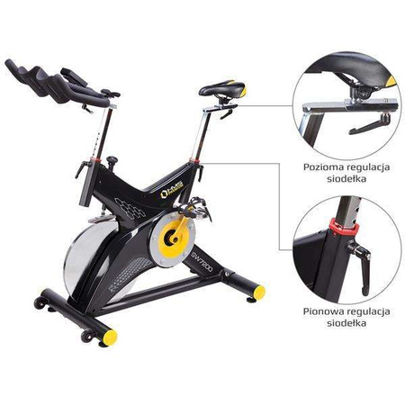 HMS PREMIUM SW7200 -17-09-013 - Rower spiningowy 22kg 