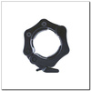 HMS GO450 - 17-60-012 - Gryf olimpijski 220 cm z zaciskami lock jaw red