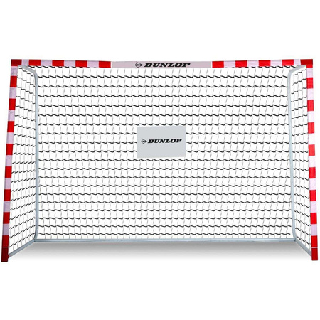 BRAMKA DO PIŁKI NOŻEJ Z SIATKĄ 300x200x110CM ALLROUND DUNLOP