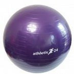ATHLETIC24 Classic 45 fioletowa - Piłka fitness