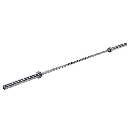 HMS PREMIUM GO901 900KG - 17-60-008 - Gryf olimpijski + ZG1500 silver zaciski Lock Jaw (2 szt)