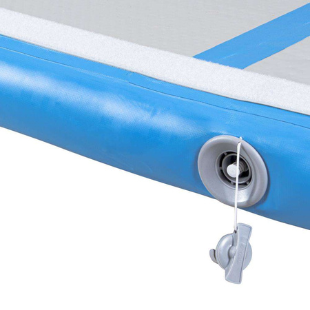 Pompowana mata do ćwiczeń Airtrack inSPORTline Airstunt 400x100x10 cm