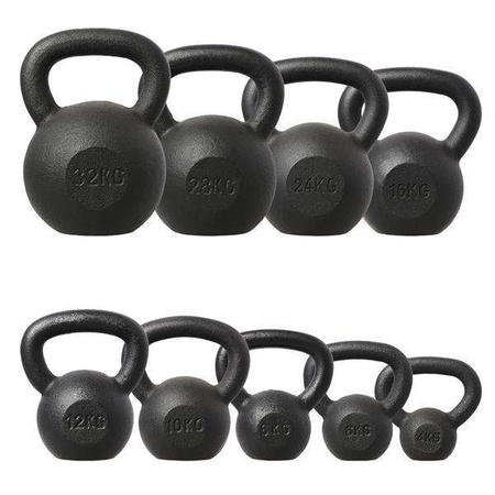 HMS KZG10 - 17-64-019 - Kettlebell żeliwny 10 kg