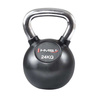HMS KGC-24 - 17-64-057 - Kettlebell guma z chromowaną rączką 24kg