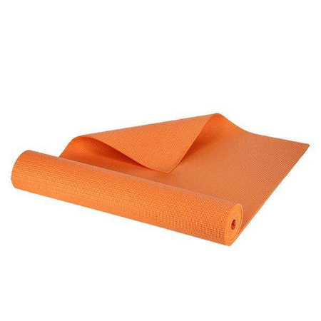 ONE FITNESS YM02 ORANGE - 17-44-203 - Mata do yogi 173x61x0,6cm 