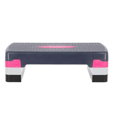 HMS AS002 PINK/GREY - 17-44-006 - Step do aerobiku 