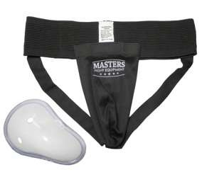 Ochraniacze krocza MASTERS - S-20, rozm. XS