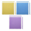 ONE FITNESS MP10 MULTIPACK YELLOW-BLUE-PURPLE - 17-63-081 - Mata puzzle, 9 elementów, 10mm