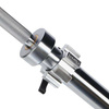 HMS PREMIUM GO900 - 17-60-009 - Gryf olimpijski 220 cm + ZG1500 silver zaciski Lock Jaw (2 szt)