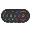 HMS HTBR25 - 17-61-029 - Talerz olimpijski Bumper 25 kg red