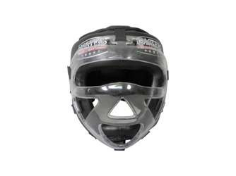 Kask bokserski z maską KSSPU-M czarny, rozm. L