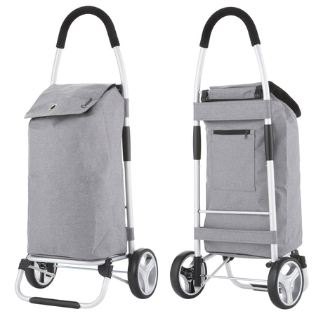 CRUISER Classic Premium - 604360 - Wózek zakupowy składany, szary