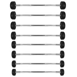 HMS GSG-50 - 17-58-010 - Sztanga/Gryf stały gumowany 50 kg