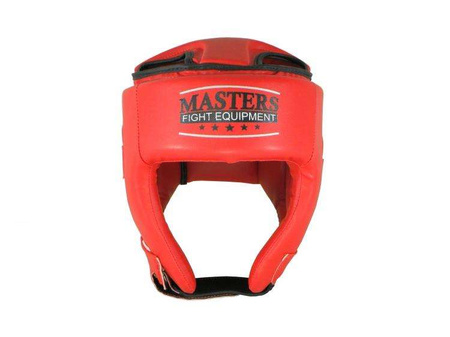 Kask bokserski KTOP-PU (WAKO APPROVED), czerwony, rozm. S
