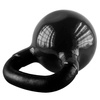 HMS KNV32 - 17-64-068 - Kettlebell żeliwny pokryty winylem 32 kg black