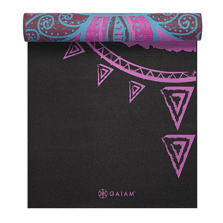 GAIAM Be Free 6mm - 62031 - Mata do jogi dwustronna 
