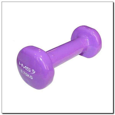 HMS 17023 - 17-47-001 - Ciężarki żeliwne pokryte winylem 1 x 0,75 kg