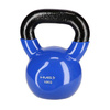 HMS KNV10 - 17-64-049 - Kettlebell żeliwny pokryty winylem 10 kg blue