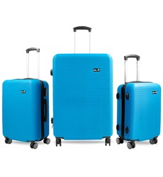 Aga Travel Zestaw walizek podróżnych MR4651 Jasnoniebieski