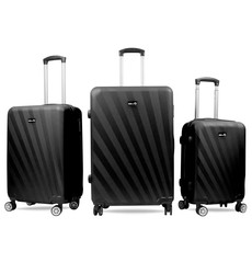 Aga Travel Zestaw walizek podróżnych MR4653 Czarny