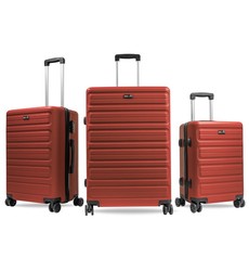 Aga Travel Zestaw walizek podróżnych MR4657 Czerwony