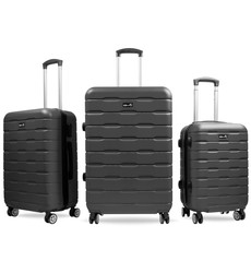 Aga Travel Zestaw walizek podróżnych MR4658 Ciemnoszary