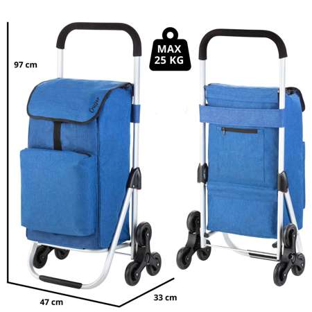 CRUISER Expert Premium - 650063 - Wózek zakupowy do pokonywania schodów