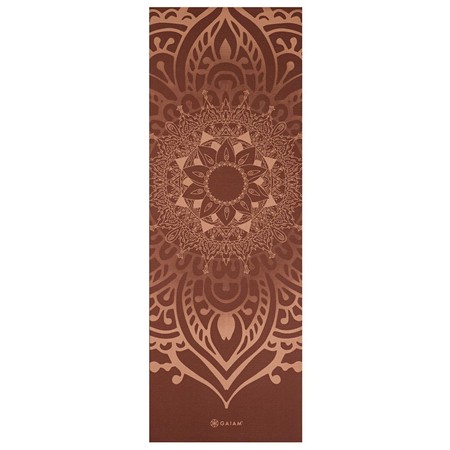 GAIAM MATA DO JOGI INTENSE RUST SUNDIAL LAYERS 5MM 65738