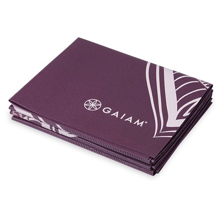 GAIAM MATA SKŁADANA DO JOGI CRANBERRY POINT 2 MM 63640