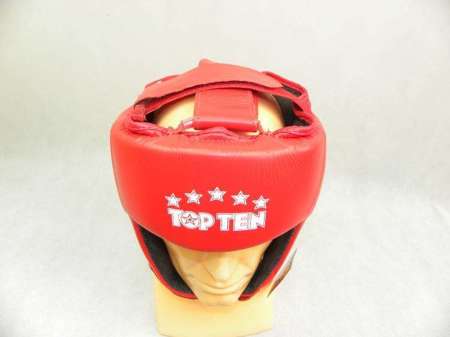 Kask TOP TEN AIBA - KTT-AIBA, czerwony, rozm. XL