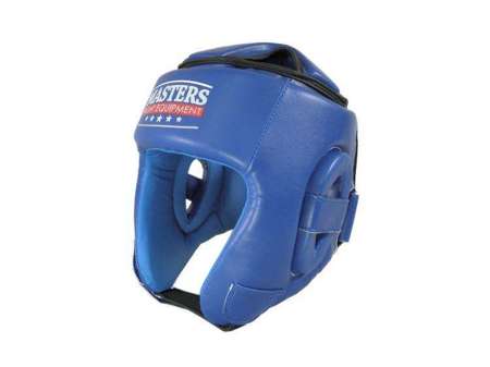 Kask bokserski KTOP-PU (WAKO APPROVED), niebieski, rozm. M