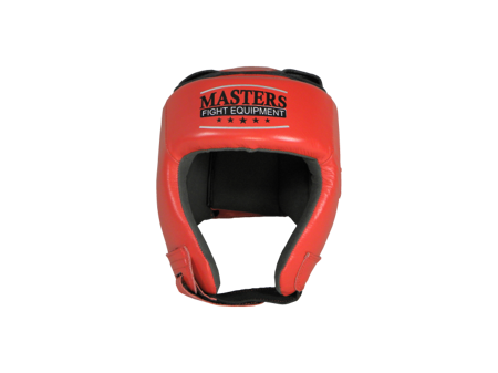 Kask turniejowy MASTERS - KTOP-1, czerwony, rozm. M