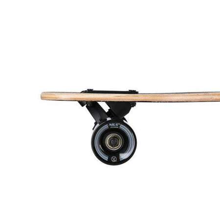 LONGBOARD SKULL WOOD SKATE NILS EXTREME