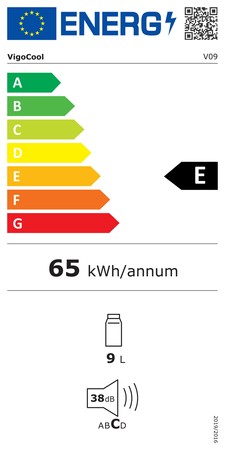 Lodówka 9L VigoCool (przenośna, sprężarkowa, 12/24V), nr kat. V09