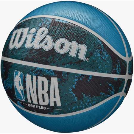 PIŁKA DO KOSZYKÓWKI WILSON NBA DRV PLUS VIBE WZ3012602XB7 R.7 czarno niebieska