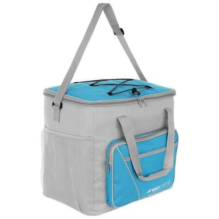 TORBA TERMICZNA 36x25x33CM BŁEKITNO SZARA 30L ENERO CAMP