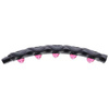 HMS HHP024 - 17-44-512 - Hula Hop 110 cm pink-black
