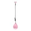 ZESTAW HULA HOP HHW11 LIGHT PINK Z WYPUSTKAMI I OBCIĄŻNIKIEM + PAS BR163 BLACK PLUS SIZE HMS